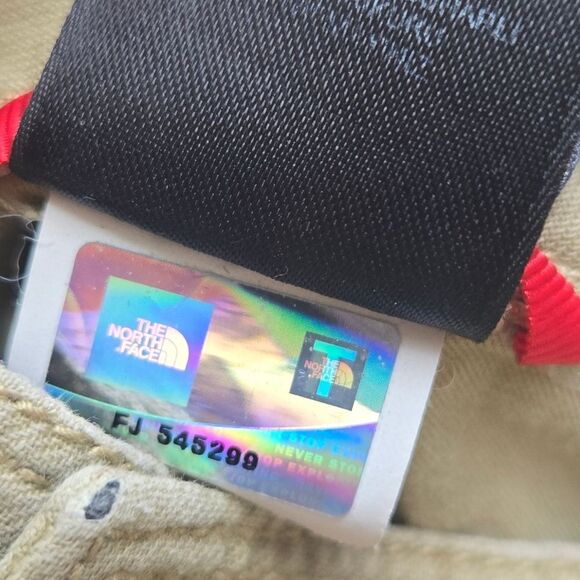 The North Face Nobel Stretch Pant khaki tan Womens Size 12 Roll Up - Picture 15 of 15